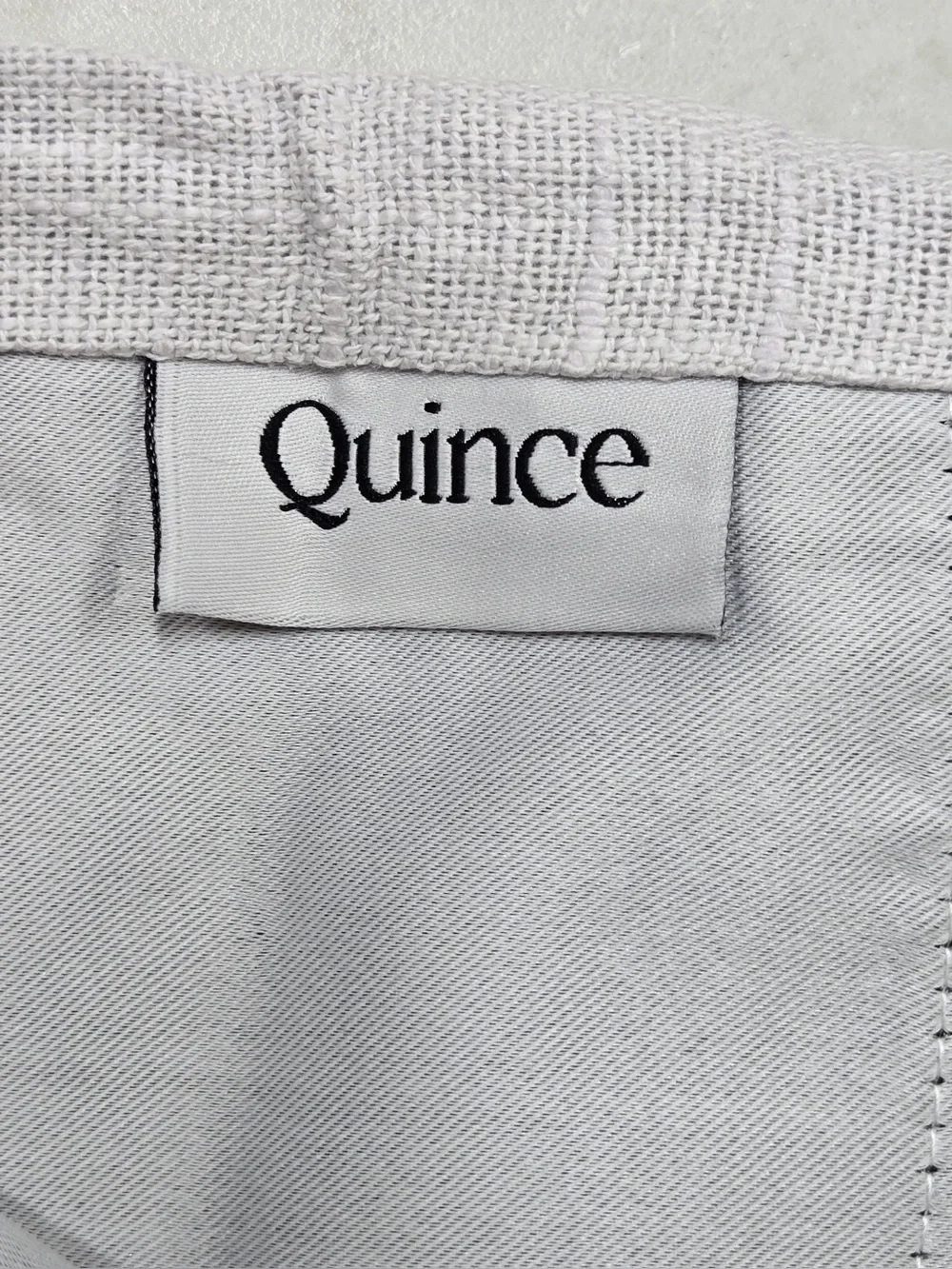 Quince includes 48x84